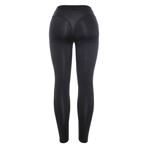 Fashion Push Up Fitness Leggings Workout Leggings Patchwork Casual Funnysporting Legging Female Pants Women