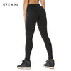 Fitness Womens Leggings Polyester Solid Casual V-Waist Ankle-Length Plus Size Legins Push Up Workout Leggings Female