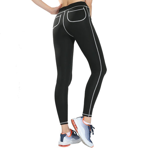 S-3XL Fashion Plus Size Fitness Leggings Women Pants Pocket Push Up Sporting Leggings Activewear Candy Colors Jeggings