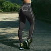 Sexy Leggings Female cotton Solid buttocks pockets hip self-cultivation Women Pant Conventional absorbent Women Legging