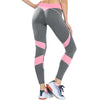 Sexy Push Up Leggings Women Heart Patchwork Fitness Legging Femme Activewear Breathable Stretch Pants Women S-XL 2 Colors