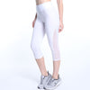 Summer Mesh Fitness Leggings Women Cropped Pants High Waist Patchwork Legging Women Trousers Jeggings