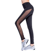 Women Sexy Mesh Leggings Fashion High Waist Push Up Workout Leggings Activewear Polyester Black Leggings S-XL 6 Colors