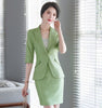 Naviu 2022 Small Plaid Skirt Suit  Two Pieces Set For Women Spring Clothes Uniform