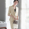 Naviu 2022 Small Plaid Skirt Suit  Two Pieces Set For Women Spring Clothes Uniform
