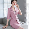 Naviu 2022 Small Plaid Skirt Suit  Two Pieces Set For Women Spring Clothes Uniform