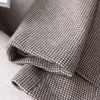 Naviu 2023 Spring Small Plaid Blazer  Material Tops For Women Coat Office Lady Formal Wear