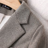 Naviu 2023 Spring Small Plaid Blazer  Material Tops For Women Coat Office Lady Formal Wear