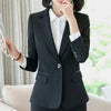 Women's Elegant Blazers And Jackets Office Formal Outerwear Work Top