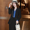 Naviu Female Suits High End Professional Formal Slim Long Sleeve Blazer And Skirt Office Ladies Work Wear