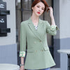 Naviu Lady Office Wear Women Blazer Korea Style Pure Color Outerwear Formal Suit Jackets Loose Coat