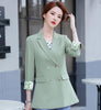 Naviu Lady Office Wear Women Blazer Korea Style Pure Color Outerwear Formal Suit Jackets Loose Coat