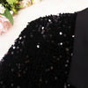 Neploe 2023 Autumn Ladies Sequined Coat Female Notched Collar Shiny Sequin Women Blazers Long Sleeve Outer Wear Jacket