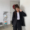 Net Red Small Suit Coat Women's Early Autumn 2022 Korean Chic Versatile Temperament Long Sleeve Casual Suit Top