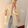 Net red Multicolor small suit women 2023 Korean spring summer Casual explosion models loose wild loose suit jacket99