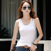 New 2022 Summer T shirt Women Tank Top Sleeveless O-neck Fashion Cotton Topic Female T-shirt Tees 3 Colors Camisetas Mujer