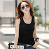 New 2022 Summer T shirt Women Tank Top Sleeveless O-neck Fashion Cotton Topic Female T-shirt Tees 3 Colors Camisetas Mujer