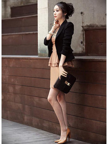 New 2022 Black fashion Women blazer and Jacket spring autumn ladies Suit Blaser business attire Femme Blazer Plus Size XXL