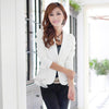 New 2022 Fashion Hot women blazers and jackets long-sleeve slim blazer ruffle short blazer design candy color Outerwear