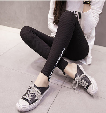 New 2022 Large Size 5XL Slim Cotton Leggings Women Elasticity Casual Legging Pant High Waist Plump Female Leggings