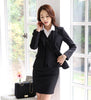 2022 Spring Autumn Formal Blazer Women Business Suits with Skirt + Jacket + Waistcoat Sets OL Ladies Office Uniform Style