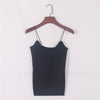 New 2022 Spring Fashion Women Knitted Vest Striped Slim Sexy Tight Bottoming Solid Sleeveless Multicolor Tops