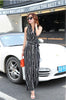 New 2022 Summer Sexy Jumpsuits Romper Women Sets One Pieces Fitness Striped Halter Elegant Casual Bodycon Ladies Playsuits L65-1