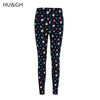 New 2022 stars leggins Slim fashion leggings women with print fitness high elastic cotton Multiple color casual tigths pants