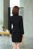 2022 Formal Women Skirt Suits Blazer and Jacket Sets Work Wear Ladies Business Clothes Office Uniform Styles OL