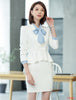 2023 Formal Women Skirt Suits Blazer and Jacket Sets Work Wear Ladies Business Clothes Office Uniform Styles OL
