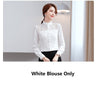 2022 Formal Professional Women Business Suits with Skirt and Lace Blouse Summer Fall  Fabric OL Styles Shirt