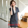 2022 Women Skirt Suits Blazer and Jacket Sets Office Ladies Work Wear Business Clothes