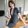 2022 Women Skirt Suits Blazer and Jacket Sets Office Ladies Work Wear Business Clothes