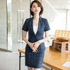 2022 Women Skirt Suits Blazer and Jacket Sets Office Ladies Work Wear Business Clothes