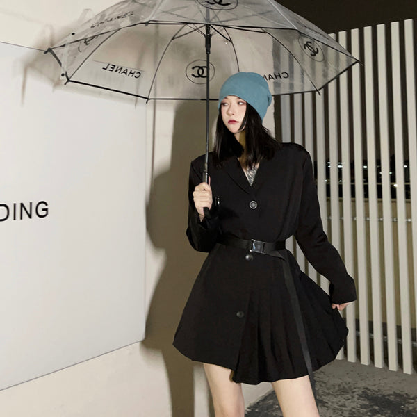 2023 Oversized Leisure Women Blazers  and Jackets  plus size black lace up coats outerwear