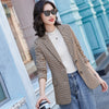2023 Spring Fall Casual Ladies Blazer Women Jacket Office Business Work Wear Coat Clothes Elegant