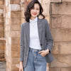 2023 Spring Fall Casual Ladies Blazer Women Jacket Office Business Work Wear Coat Clothes Elegant
