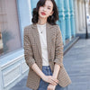 2023 Spring Fall Casual Ladies Blazer Women Jacket Office Business Work Wear Coat Clothes Elegant
