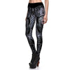 New 3849 Sexy Girl Slim Ninth Pants WOW Alliance Logo Lion Armour Cospaly Printed Stretch Fitness Women Leggings Plus Size