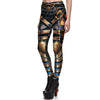 New 3849 Sexy Girl Slim Ninth Pants WOW Alliance Logo Lion Armour Cospaly Printed Stretch Fitness Women Leggings Plus Size