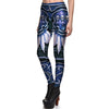 New 3851 Sexy Girl Slim Ninth Pants WOW Horde Eagle Armour Cospaly Printed Stretch Fitness Women Leggings Plus Size