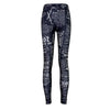 New 3869 Sexy Girl Slim Ninth Pants SpellBound ouija witchcraft Sun Printed Stretch Fitness Women Leggings Plus Size