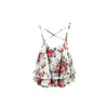 New Arrival 2022 Floral Print Shirt Women Shirts Tanks Top Summer Clothing Spaghetti Strap Vest Sexy Tanks Tops Female