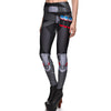 New Arrival 3798 Sexy Girl Superhero Deadpool Reaper Batman Printed Elastic Fitness Polyester Workout Women Leggings Pants Plus