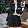 Korean Style 2022 Ladies Loose Blazer Coat Women Black Coffee Jacket for Autumn Winter Blazer Women