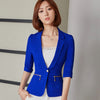 New Arrival Short Sleeve Jackets Ladies Blazer Coat Business Women Work Wear Tops Outwear Uniforms Female Suit the feminine