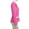 Spring Pink Blazers Women Sexy V-Neck Long Sleeve Button Outwear Coat  Commuter Jacket Coat Lady Bandage Clothing