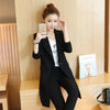 New Arrival Women Blazers And Jackets 2022 Spring Autumn Fashion Single Button Blazer Femenino Black Ladies Blazer Female E512