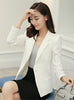 New Arrivals Solid Blazers Working Wear Autumn Winter Fashion One Button Suit Clothes Long Sleeve Notched Collar Coats 62739