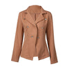 Autumn Women Double Breast Blazer Femme Solid Long Sleeve Jacket Coat Elegant Office Lady Slim Fit Outfits Business